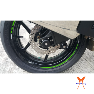 กันล้มล้อหลัง Rear Fork Slider Mothracing ZX6R Mothracing(65) สีดำ