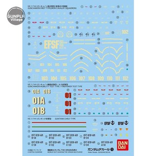 Bandai Decal GD113 Gundam The Origin Multiuse 2 4549660212935 4573102579720 (Decal)