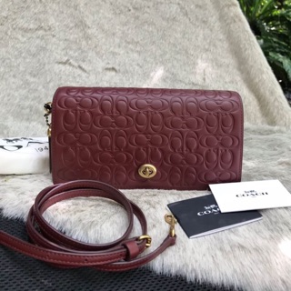 Coach 30427 Dinky In Signature  Leather