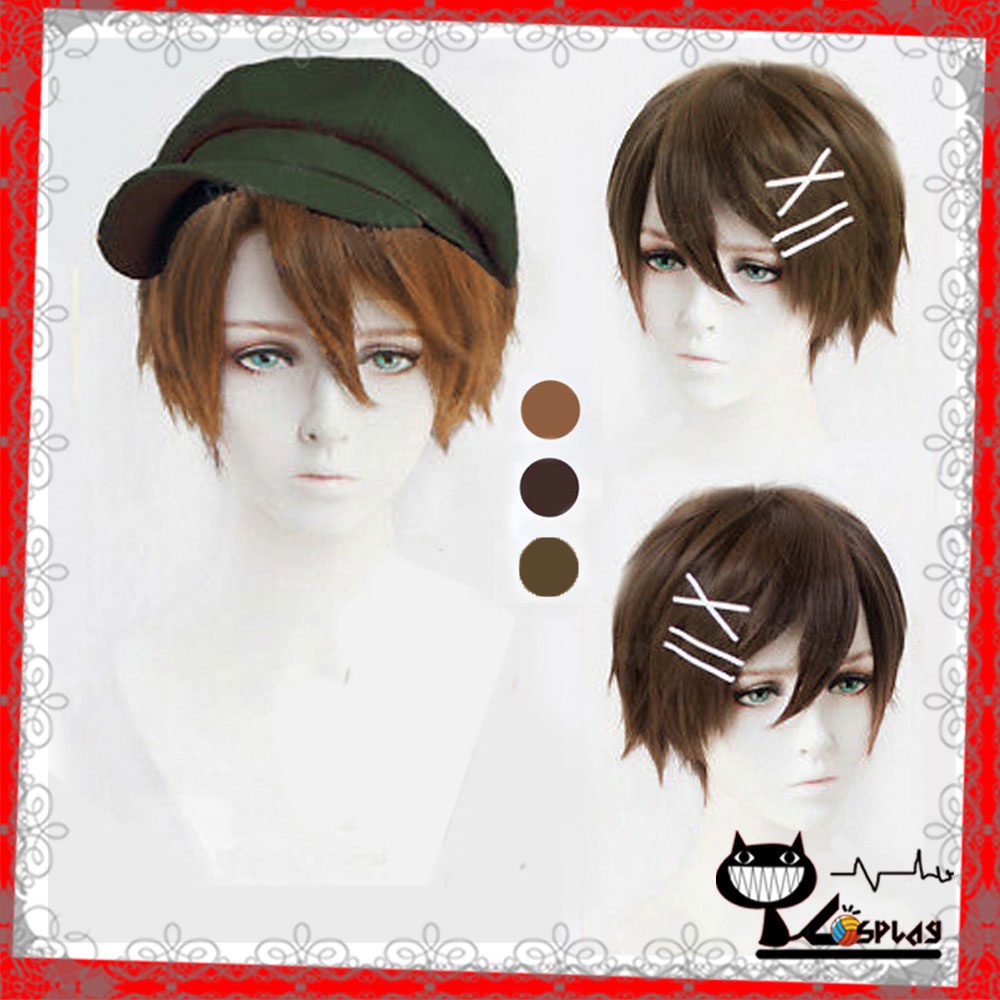 [มีจําหน่าย] Naib Subedat/Elic Clack Wig/วิกผม - Identity V brown [Miu Cosplay]