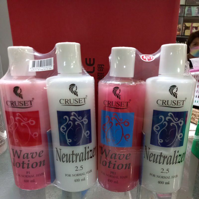 ดัดครูเซ็ท ดัดปอนด์ ลอนแน่น กระชับ น้ำยายดัดคู่กับน้ำยาโกรกดัด ปริมาณ 400ml.