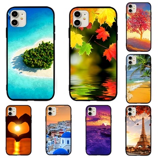 เคสโทรศัพท์มือถือ Samsung S9 S9+ S10 S10+ Plus S10e Lite ปลอก TPU อ่อน ทัศนียภาพ