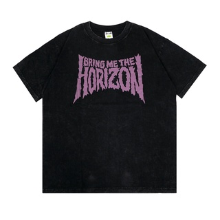 เสื้อยืดโอเวอร์ไซส์เสื้อยืดโอเวอร์ไซซ์ ลาย Vonsey BMTH BRING ME THE HORIZON GRIMS-3XL