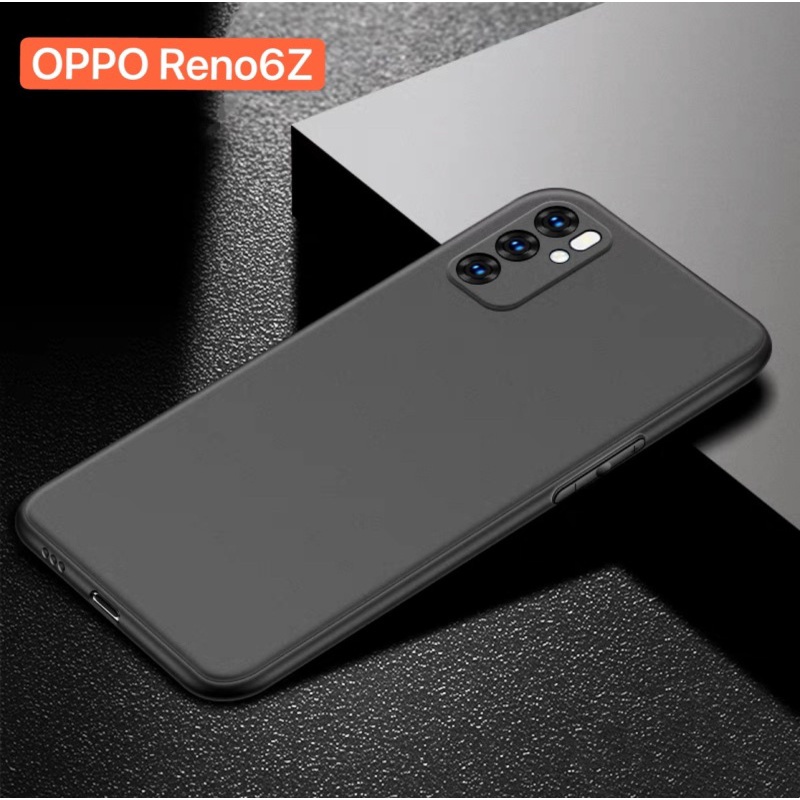 เคสซิลิโคน เคสมือถือ Case OPPO Reno 6Z 5G เคสโทรศัพท์ ออฟโบ้ เคสนิ่ม TPU CASE Oppo Reno6Z สวยและบาง ส่งจากไทย