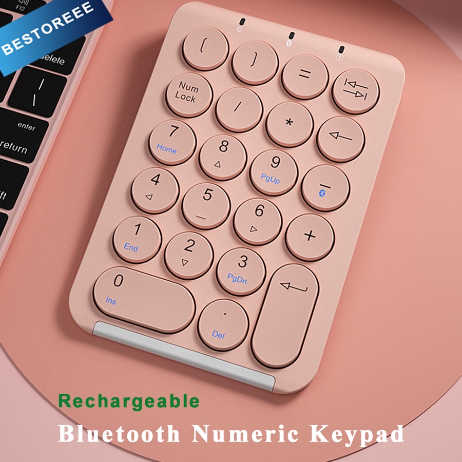 BETE Keyboard Number Wireless Numeric Keypad Wireless Bluetooth Number