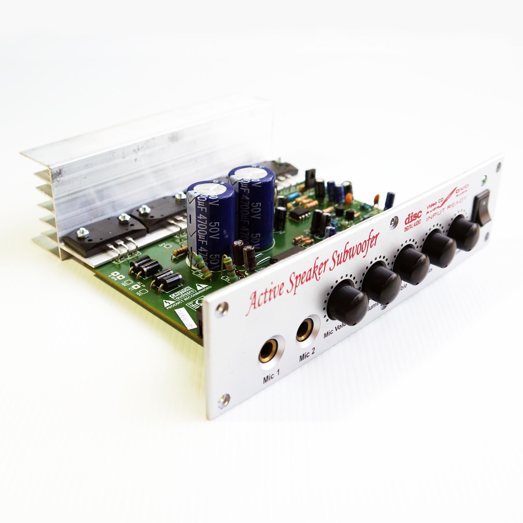 Power Amplifier Active Speaker + Subwoofer Speaker Kit 176 Bellkit