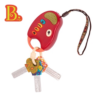 B. TOYS - BX1204Z - FUN KEYS (TOMATO) - กุญแจและรีโมตของเล่น สีแดง