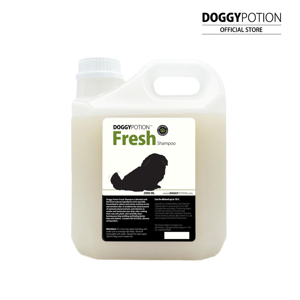 Doggy Potion Fresh Shampoo 2,000ML