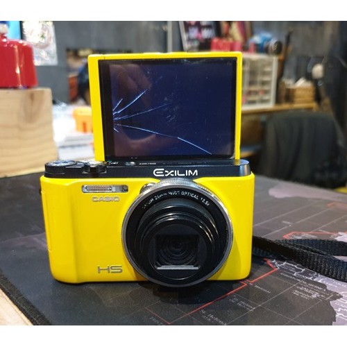 ซ่อม Casio ZR1500 จอแตก