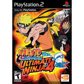 แผ่นเกมส์ Ps2 Naruto 4