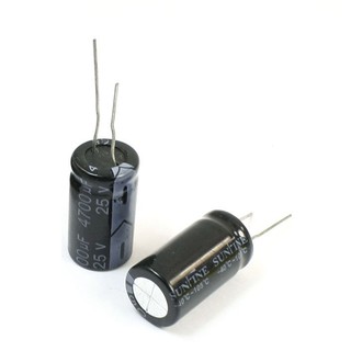 4700uf / 25 V Radial Leads Aluminum Electrolytic Capacitor