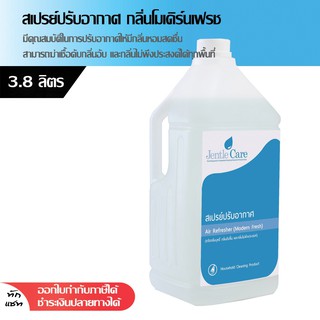 สเปรย์ปรับอากาศ ขจัดกลิ่นอับ Spray air refresher สเปรย์ขจัดกลิ่นบุหรี ขจัดกลิ่นอับ กลิ่นโมเดิร์นเฟรช 3.8 ลิตร