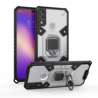 Redmi Note 7 Pro เคสกันกระแทก Redmi Note7 Finger Ring Holder Hard PC Phone Case Armor Casing