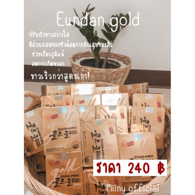 [แท้/ส่งฟรี] Korea Eundan Vitamin C 1120mg Gold Plus (วิตามินซีอึนดันโกล์ด)