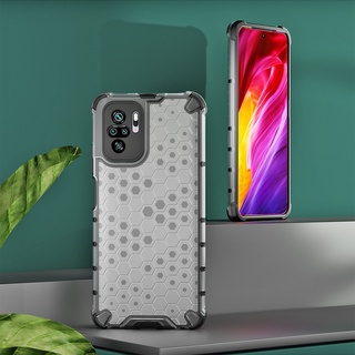 Xiaomi Redmi Hybrid เคสใสกันกระแทก Honeycomb เคสใส Note 10 Pro 5G Redmi 10 2022 10s 9s 9 8 7 ขอบกันกระแทก แบบ