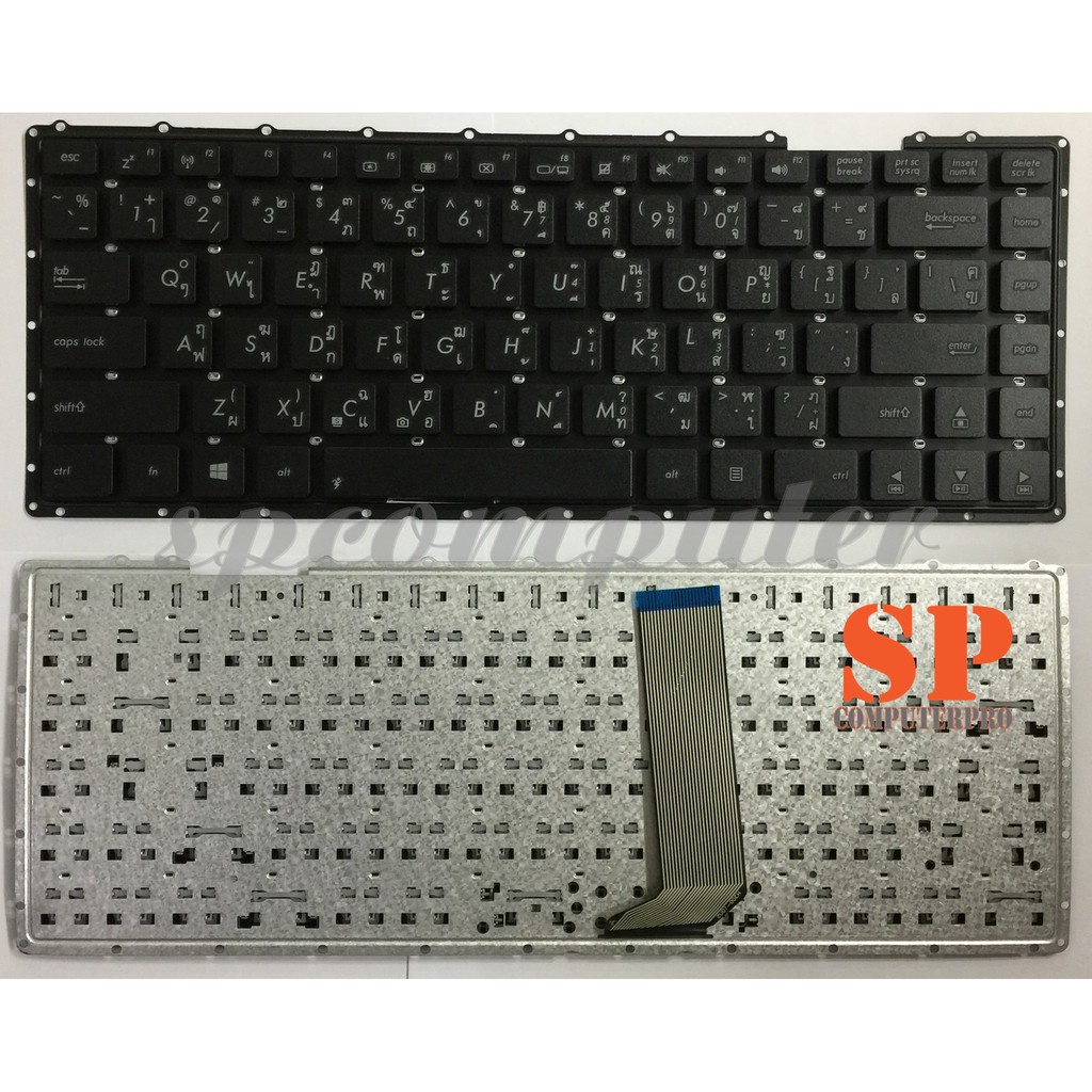 KEYBOARD ASUS คีย์บอร์ด ASUS X455L k455 K455L X452 X453S X451C X451 F401E F401 X451E X451M X453 ...