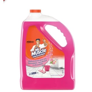 น้ำยาถูพื้น 5 ลิตร MR.MUSCLE ฟลอรัล เพอร์เฟ็คชั่น  DAILY CLEANER MR.MUSCLE 5L FLORAL PERFECTION