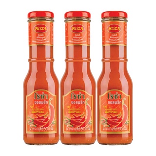 โรซ่า ซอสพริก 300กรัม/ขวด ยกแพ็ค 3ขวด ROZA CHILLI SAUCE ROSA