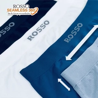 กางเกงในชายแพ็ค 3 ตัวROSSO (TS-30040)🇹🇭❤️สีพื้นของแท้100🔥เลือกสีได้ ไร้ตะเข็บ ไร้รอยต่อ
