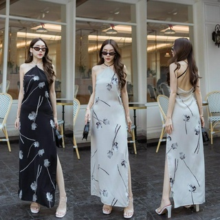 J258 JiraClothing Maxi dress ปริ้นลาย