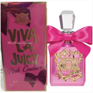 ใหม่ล่าสุด !!  Viva la juicy Pink Couture 100ml. (EDP) กล่องซีล