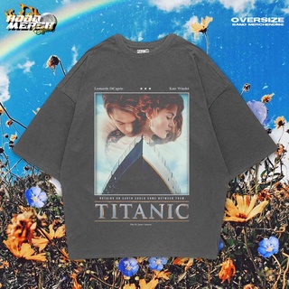 เสื้อยืดวินเทจ (เวอร์ไซซ์) TITANIC FILM 2.0 HOMAGE TEE / UNISEX / ผู้ชายและผู้หญิง / เสื้อยืดภาพยนตร์ไททานิคS-5XL