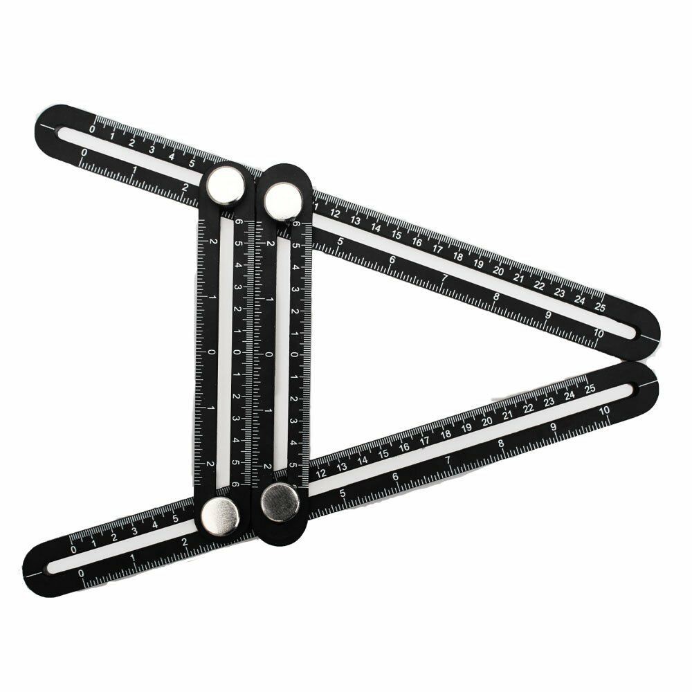 ไม้บรรทัดวัดมุม อุปกรณ์วัดระยะ ไม้บรรทัดปูกระเบื้อง ส่งจากประเทศไทย - รูปที่ 2