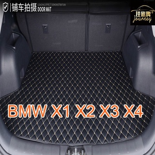 (พร้อมส่ง) พรมปูพื้นรถยนต์ หนัง PU ทนทาน สําหรับ Bmw x1 x2 x3 x4 E83 E84 F48 F39 F25 G01 F26