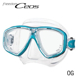 TUSA Freedom Ceos Mask หน้ากากดำน้ำ สามารถเปลี่ยนเลนส์สายตาได้ Mask with optical lens