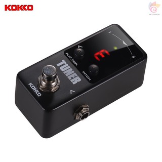 Nt Kokko Ftn2 จูนเนอร์กีตาร์พร้อมจอแสดงผล Led True Bypass Pedal