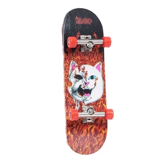 SLUM LTD - RIPNDIP Nerm In Heck Mini Skateboard Black/Red