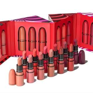 ของแท้ 100% USA MAC THE ULTIMATE TRICK MINI LIPSTICK X 12 VAULT LIMITED EDITON 2021 MAC HOLIDAY