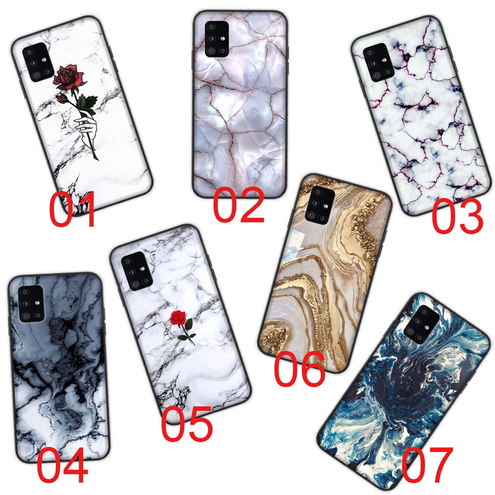 Simple Rock Texture Design Black Soft Case เข้ากันได้กับ Huawei Nova Y8P 3I 5T 2I 2 3 Lite