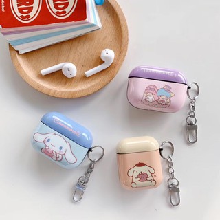 เคสแอร์พอด เคสซิลิโคน เคสแอร์พอด เคสหูฟังแอปเปิ้ล Apple AirPods ซิลิโคน Apple AirPods ลาย ชินนามอนกล่อง POD-1192 ปอมกล่อ