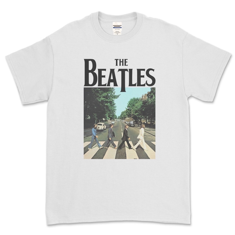 เสื้อยืด The BEATLES - ABBEY ROAD / BAND