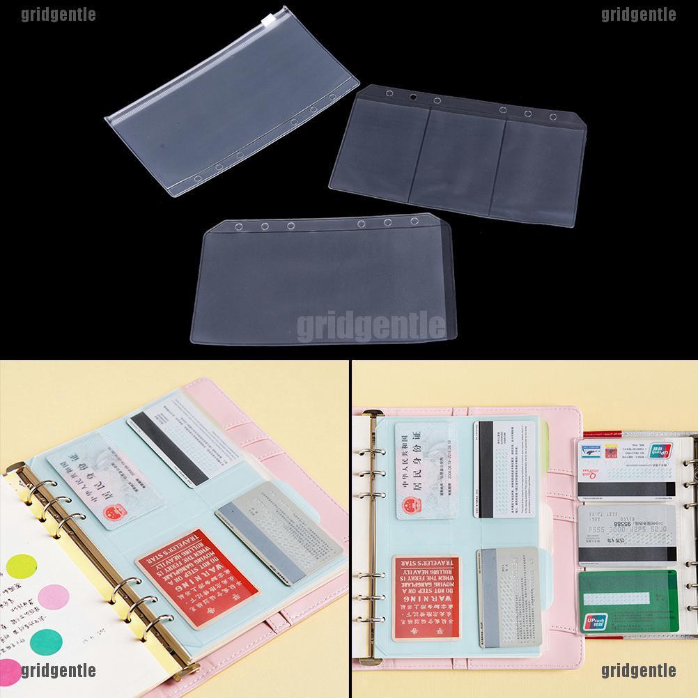 【grid】 A5/A6 Zip Lock Envelope Binder Pocket Refill Organiser
