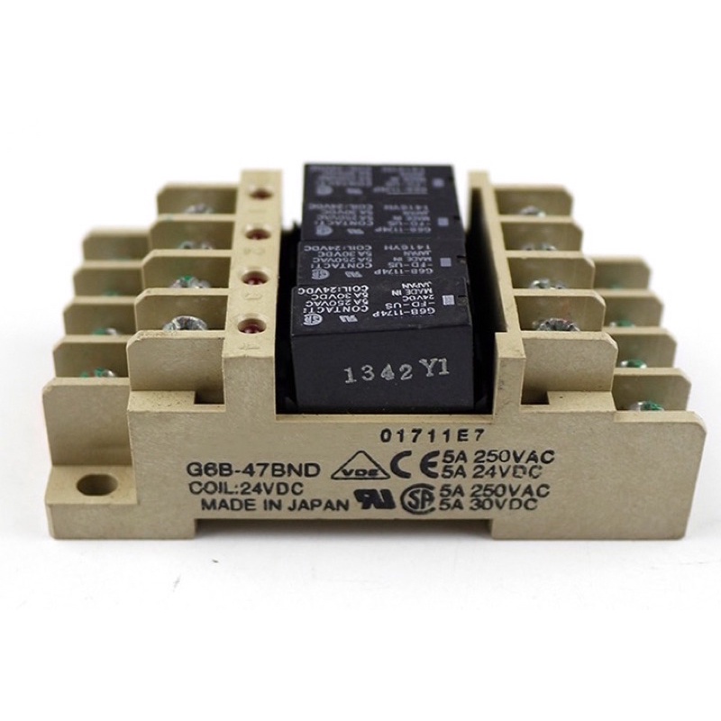 ถูกสุด! G6B-4BND/G6B-47BND DC24Vสินค้าส่ง  มือ1