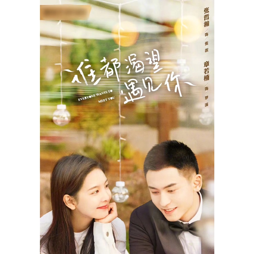 ทุกคนอยากพบคุณ 2020 ดีวีดีละครละครต่อเนื่องยอดนิยม Zhang Zhehan Zhang Ruonan Chen Haolan Wang Yilun