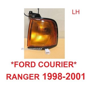 1ซ้าย ไฟมุม ไฟมุมหน้ารถ Ford Courier ranger 1998-2001 ฟอร์ด คูเรีย คูเรียร์ ฟอร์ดเรนเจอร์ ไฟเลี้ยว ไฟสัญญาณ ไฟรถ สีส้ม