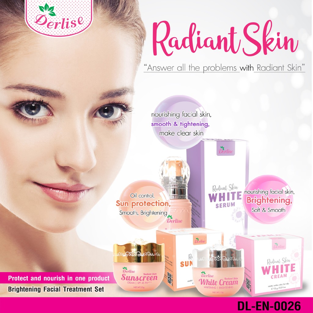 Derlise เดอลิเซ่ เรเดียนท์ ครบ3สูตร