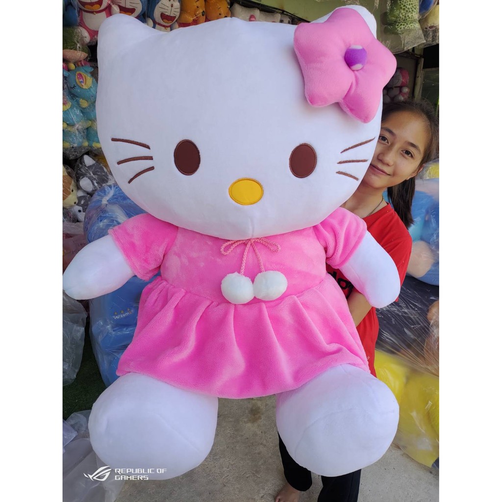 🎀 ตุ๊กตาคิตตี้ตัวใหญ่ 1 เมตร | งานดีเกรดพรีเมี่ยม ผ้านุ่มสุดๆ สินค้าพร้อมส่งทุกวัน
