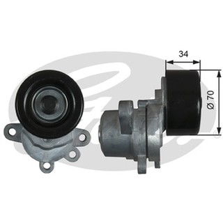 ลูกรอกสายพานหน้าเครื่อง NISSAN TEANA J32 2008-2013 ELGRAND E52 2010- MURANO Z51 2007-2014 VQ25 2.5 VQ35 3.5 GATES/INA