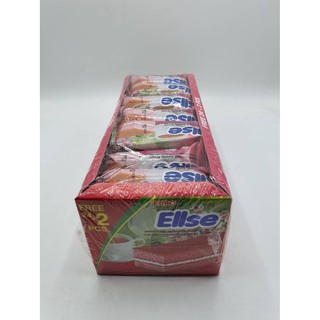 เอลเซ่ ยูโร่ รส สตอเบอร์รี่ สอดไส้ครีม ขนมเค้ก ยูโร่ ขนมเด็ก EURO ELLSE STRAWBERRY 15 กรัม x 24 ซอง