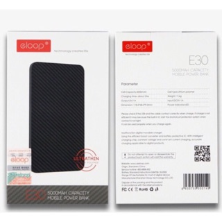 （ของแท้100%）Powerbank Eloop E30 5000mah