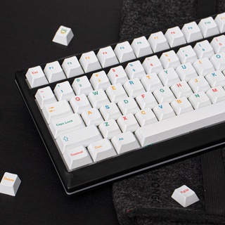 Gmk ปุ่มกดคีย์บอร์ด PBT 140 คีย์ DYE-SUB ภาษาอังกฤษ สําหรับคีย์บอร์ด Mechanical 61 64 68 75 84 87 96