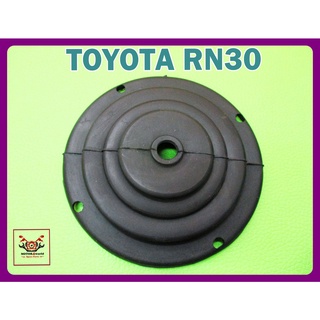 TOYOTA RN30 "BLACK" INTERIOR INNER RUBBER BOOT // ยางหุ้มเกียร์ ฝาครอบคันกระปุกเกียร์ สีดำ สินค้าคุณภาพดี