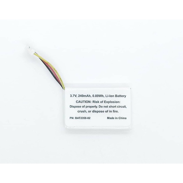 Battery (แบตเตอรี่​)​ รุ่น​ BTA2358-02 3.7VDC 240mA​ 0.89W  Li-lon Battery มีกาว​2หน้า คุณภาพ​สูง​จา