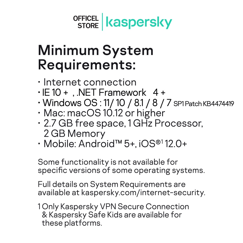 Kaspersky Internet Security Renewal 2 Year 1,3,5 Device โปรแกรมป้องกันไวรัส ของแท้ 100% #5