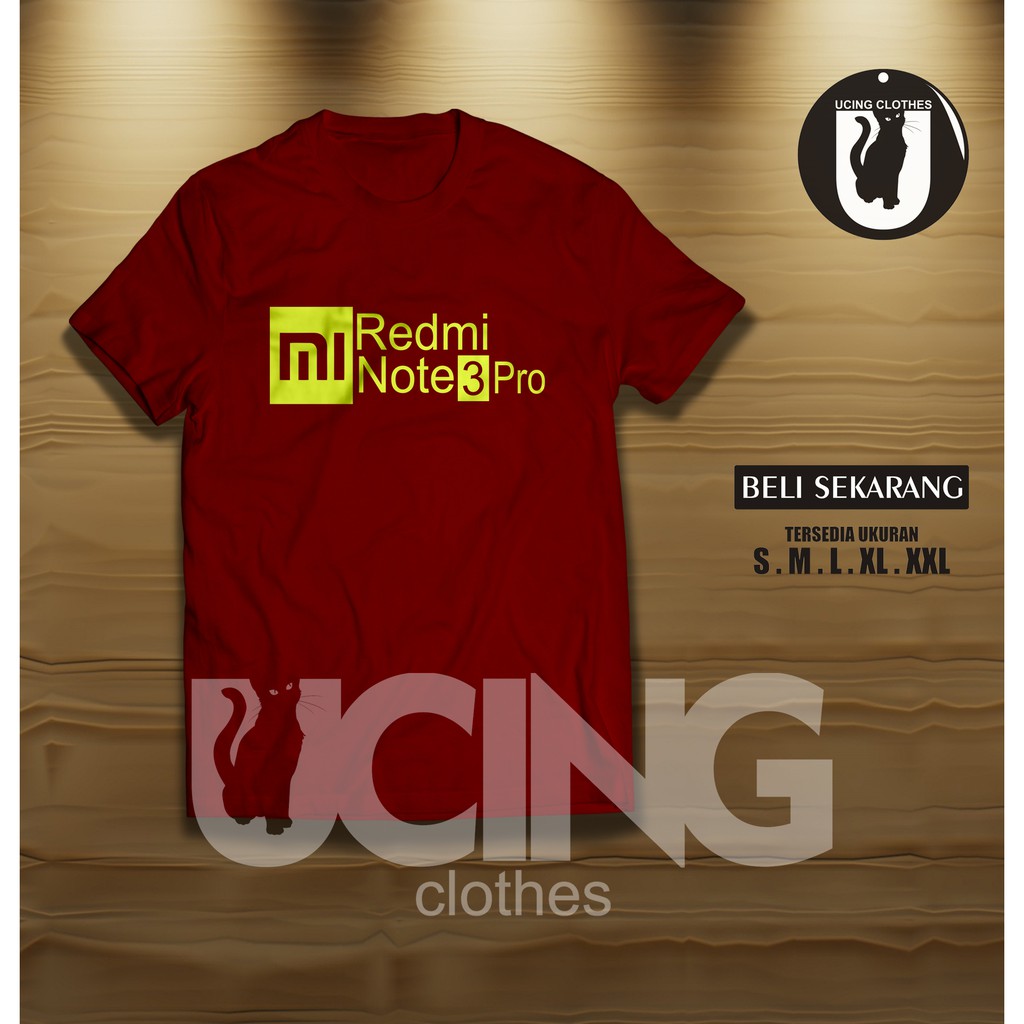 เสื้อยืดสมาร์ทโฟน Xiaomi Redmi Note 3