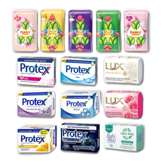  พร้อมส่ง | สบู่ก้อน Lux Protex นกแก้ว Baby Mild